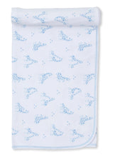 Load image into Gallery viewer, Blue Giraffe Glee Blanket
