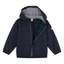 Load image into Gallery viewer, Navy Hooded Jacket
