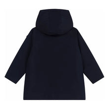 Load image into Gallery viewer, Navy Hooded Coat
