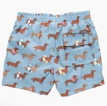 Load image into Gallery viewer, Boys Dachshunds Swim Trunks

