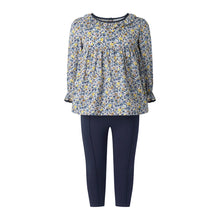 Load image into Gallery viewer, Floral Blouse and Legging Set
