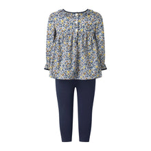 Load image into Gallery viewer, Floral Blouse and Legging Set
