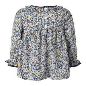 Floral Blouse and Legging Set