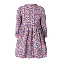 Load image into Gallery viewer, Floral Smocked Button-Front Dress
