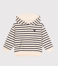 Load image into Gallery viewer, Navy Striped Hoodie
