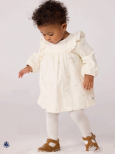 Load image into Gallery viewer, Baby Corduroy Dress with Silver Stars
