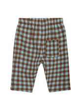 Load image into Gallery viewer, Baby Coffee Checks Brushed Pants
