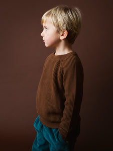 Coffee Patent Sweater