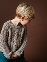 Load image into Gallery viewer, Alpaca Handknit Cable Sweater
