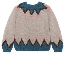 Load image into Gallery viewer, Alpaca Handknit Mountain Sweater
