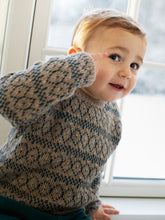 Load image into Gallery viewer, Baby Alpaca Pattern Sweater
