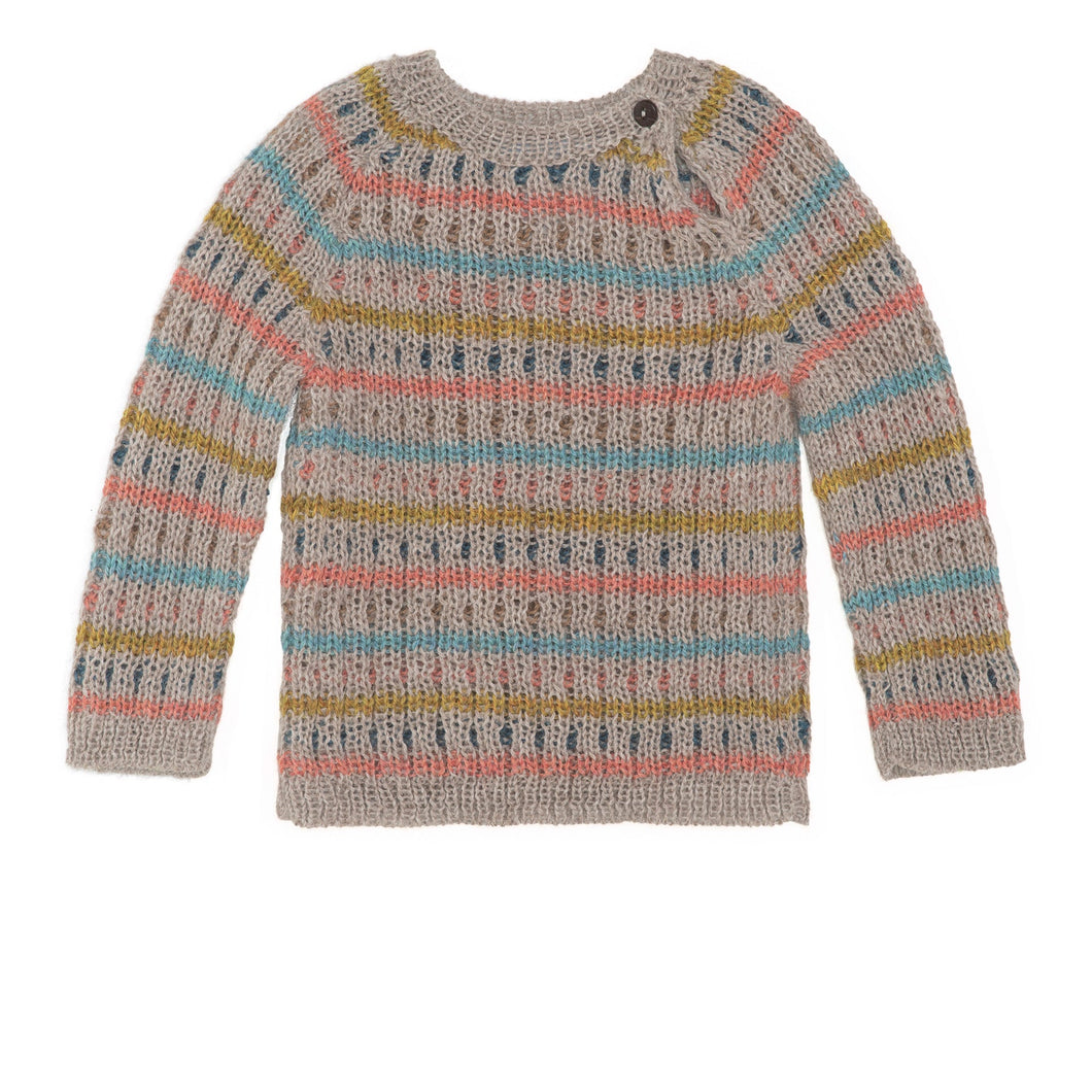 Baby Alpaca Rib Sweater