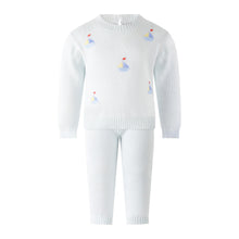 Load image into Gallery viewer, Crochet Sailboat Knit Set
