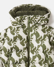 Load image into Gallery viewer, Horse Print Hooded Puffer
