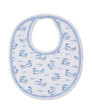 Load image into Gallery viewer, Whale Pods Blue Bib
