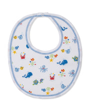 Load image into Gallery viewer, Ocean Antics Blue Bib
