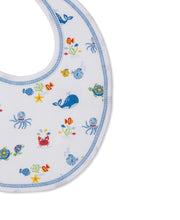 Load image into Gallery viewer, Ocean Antics Blue Bib
