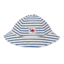Load image into Gallery viewer, Lobsters Sandy Smiles Terry Sunhat- Blue
