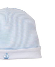 Load image into Gallery viewer, Classic Treasures Sailboat Blue Hat
