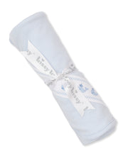 Load image into Gallery viewer, Classic Treasures Whale Blanket- Blue
