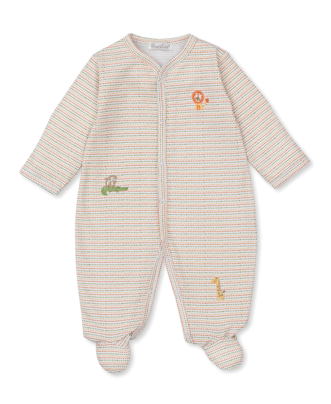 Jungle Adventure Stripe Footie