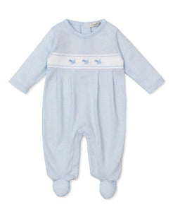Classic Treasures Footie- Blue