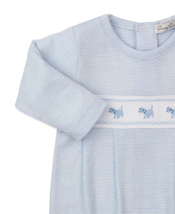 Classic Treasures Footie- Blue