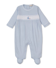 Load image into Gallery viewer, Summer Medley Footie with Hand Smocking
