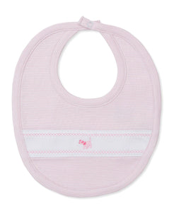 Classic Treasures Bib- Pink