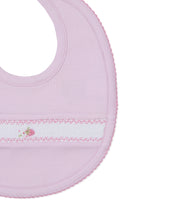 Load image into Gallery viewer, Summer Medley Pink Bib with Hand Embroidery
