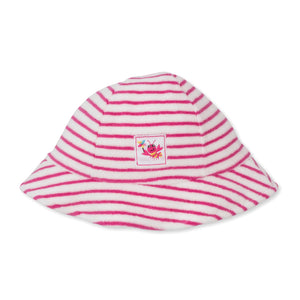 Lobsters Sandy Smiles Terry Sunhat- Pink