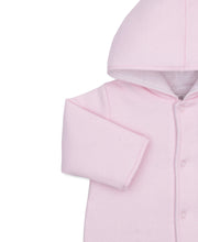 Load image into Gallery viewer, Baby Blessings Pink Jacquard Footed Bunting
