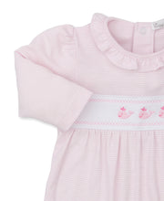Load image into Gallery viewer, Classic Treasures Whale Footie- Pink

