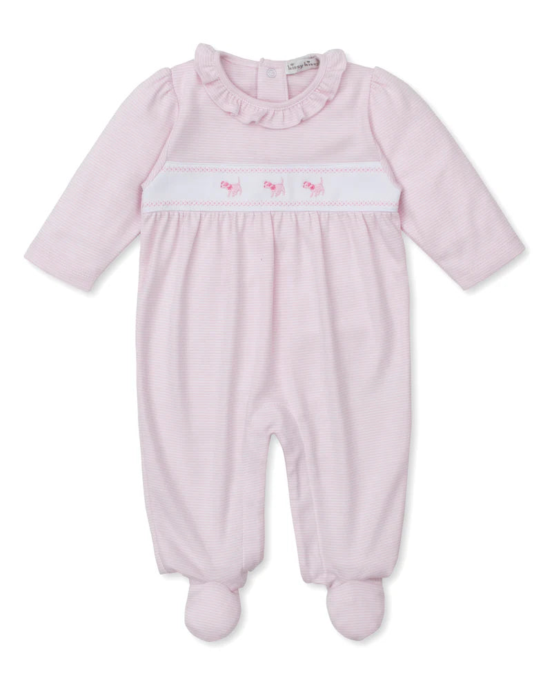 Classic Treasures Footie- Pink