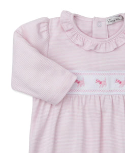 Classic Treasures Footie- Pink