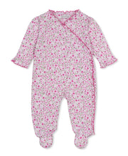 Load image into Gallery viewer, Pretty Petals Pink Footie
