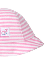 Load image into Gallery viewer, Whale Pods Pink Terry Sunhat
