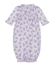 Load image into Gallery viewer, Lilac Love Printed Smocked Sack
