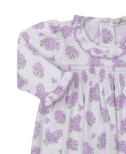 Load image into Gallery viewer, Lilac Love Printed Smocked Sack
