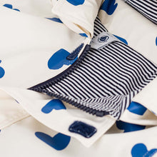 Load image into Gallery viewer, Petit Bateau Raincoat - Blue Hearts

