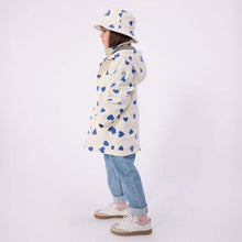 Load image into Gallery viewer, Petit Bateau Raincoat - Blue Hearts
