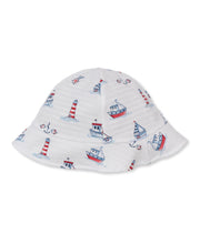 Load image into Gallery viewer, Seas the Day Reversible Sunhat
