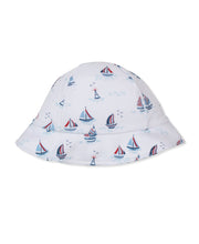 Load image into Gallery viewer, Red, White, &amp; Blue Regatta Sunhat
