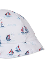 Load image into Gallery viewer, Red, White, &amp; Blue Regatta Sunhat

