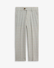 Load image into Gallery viewer, Light Grey Plaid Suit Pants
