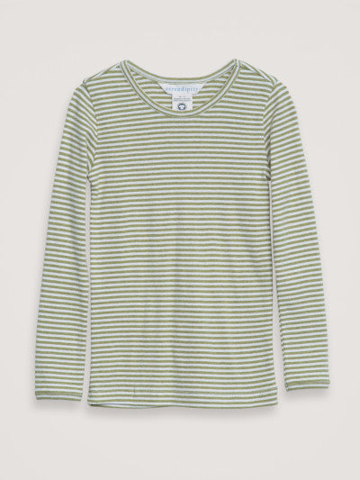 Serendipity Organics Long Sleeve Striped Tee