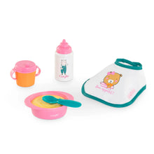 Load image into Gallery viewer, Pink Mealtime Set for 12" Dolls

