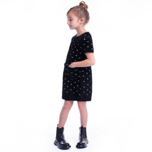 Load image into Gallery viewer, Olar Fancy Yarn Dress- Black
