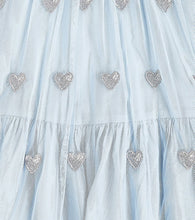 Load image into Gallery viewer, Glittery Hearts Tulle Dress
