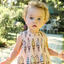Load image into Gallery viewer, Baby Girls Pink Soft Serve Jaipur Set

